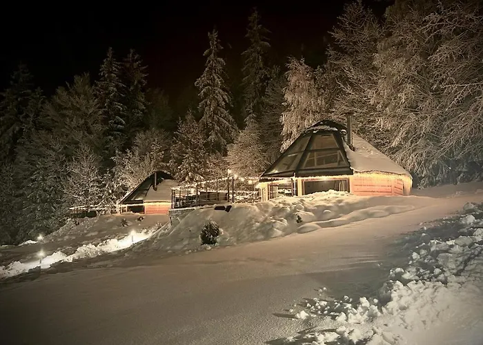 Apartmán Osada Poli - Panoramiczny Nr 3 Z Prywatna Balia I Hydromasazem Koniaków