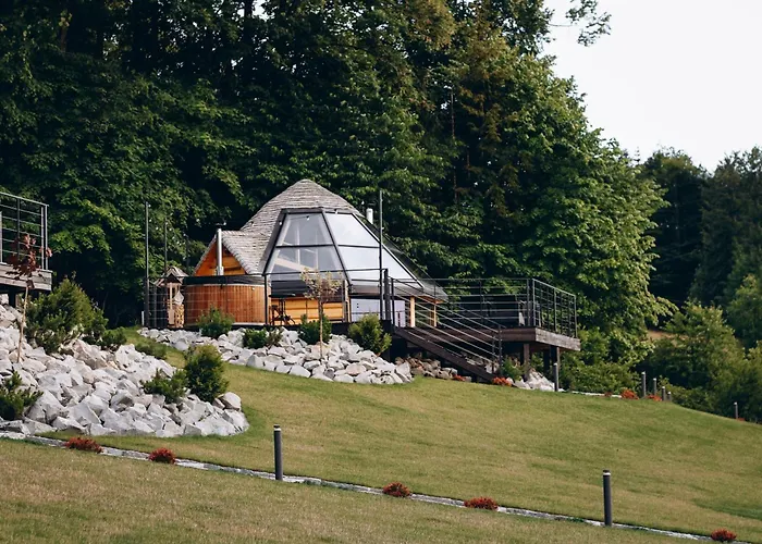 Apartmán Osada Poli - Panoramiczny Nr 3 Z Prywatna Balia I Hydromasazem Koniaków